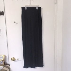 SOLD as BOGO Allure Long Black Stretch Skirt Size Small
